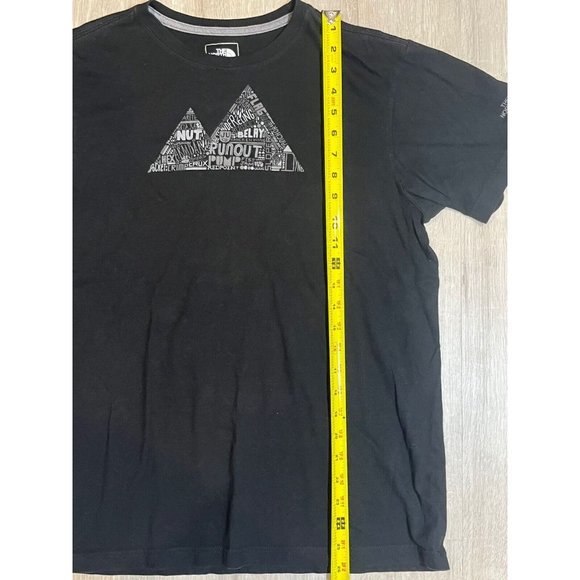 The‎ North Face T-Shirt Men's XL Black Pullover Crew Neck Slim Fit Short Sleeve - Picture 5 of 7
